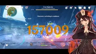 Hu Tao 150k Charge Attack NO FOOD BUFF!? | Genshin Impact