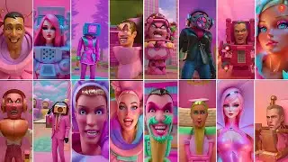 SKIBIDI BARBIE TOILET BATTLE