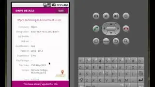IPSR Jobs Android app demo