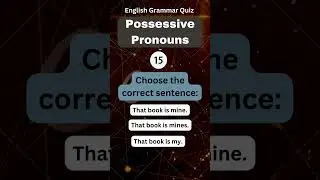 Daily English Grammar Quiz #shorts