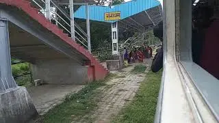 Arriving & Departure Gangadham Station