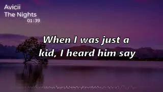 Avicii - The Nights (lyric video)