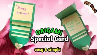 CARA MEMBUAT KARTU UCAPAN ULANG TAHUN ‼️how to make a birthday card