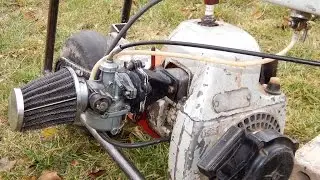 Reed valve for the Ural chainsaw, part 2. Start!