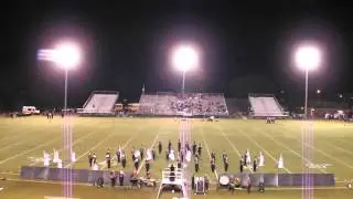 10/24/14 ECHS BAND halftime show ECHS vs Longbeach