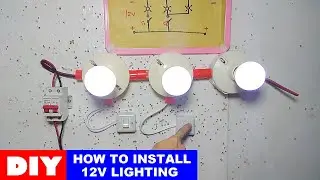 PAANO MAG INSTALL NG 12V NA ILAW SA BAHAY