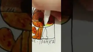Раскрашиваем кота последняя часть