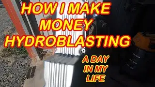 Making money consistently is easy if you provide quality results. My vapor blasting ways.