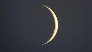 New Moon after the Eclipse! (2020 Annular)