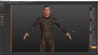 Creating an avatar in Makehuman , exporting it to Blender to texture.