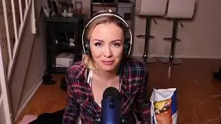 Annelise Eating Potato Chips ASMR - No Talking, Crunch, Bag