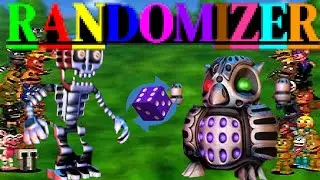 How I beat fnaf world but everything is random