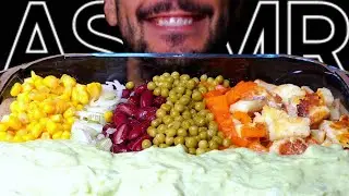 ASMR RICE VEGGIE BOWL (EATING SOUNDS) NO TALKING MUKBANG