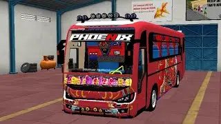 Phoenix V1 bus mod | #madbox0.1 | Bus simulator Indonesia | Arya's all in one channel