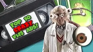 Top 10 CRAZY VHS Adverts! | VHS Review