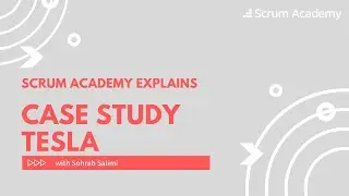 Case Study Tesla | Scrum Academy explains agile at Tesla