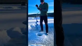 Mesmerizing: 40 inches of ice #shorts