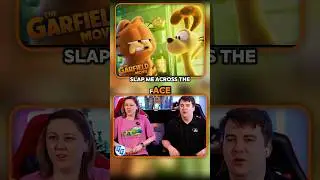 Slap Me Across The Face! 👀 Garfield Movie REACTION!