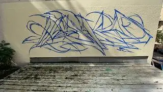 ROOFTOP WILDSTYLE IN LEIPZIG CONNEWITZ - GRAFFITI HESKY ONE 2024