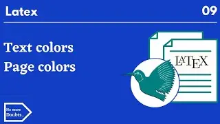 Text coloring and page coloring i.e backgroung color in latex