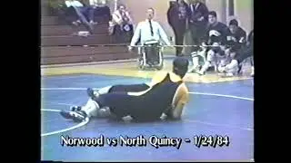 1984 North Quincy Vs. Norwood 189 Lbs Rick Ragusa vs. Chris Cook