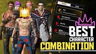Free Fire Best Character Skill Combination In 2021 || Best Character Combination In Free Fire 🔥