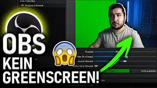 GREENSCREEN OHNE GREENSCREEN (2022): OBS STUDIO TUTORIAL in DEUTSCH | Hintergrund in OBS LÖSCHEN! 📽️