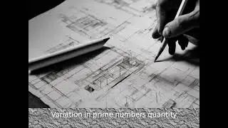 Variation in prime numbers quantity