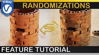 V-Ray | How to RANDOMIZE your models | UVWRandomizer, Triplanar, Stochastic Tiling, MultiSubTex