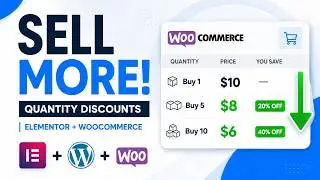 Woocommerce Product Pricing based on order quantity  | Woocommerce Tutorial