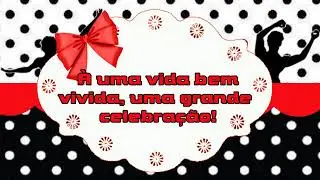 Convite Animado Anos 60
