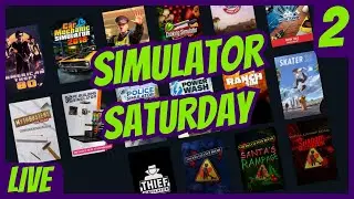 🔴 Sim Saturday 2 - Car Mechanic 2018 & Gas Station Sim | Live Stream