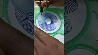 Spirograph drawing #shorts #spirograph #ytshots #art#drawing#viral