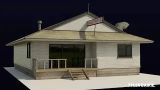 Takeaway Shop Model & Texture