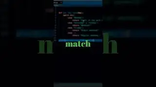 Match condition statement in python | #python #matchcase
