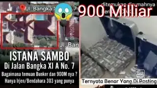 VIRAL! Uang 900 M ditemukan di rumah Ferdi Sambo!