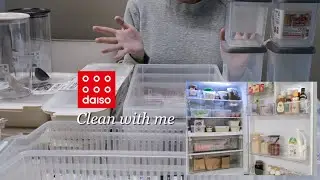 How to clean the refrigerator with Daiso products✨Cleaning Tips