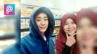 Edit Foto Bareng Artis Korea [ tutorial picsart 2018 ]