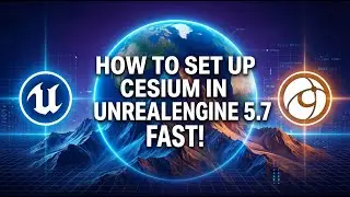 How to Set Up Cesium in Unreal Engine 5.7 FAST! | Full Beginner Guide (2025)