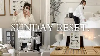 VLOGMAS 12: How I Prep For A Productive Week I Mini Reset I Decompressing & Affirmations!