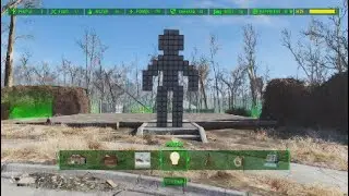 Fallout 4 : Animated Neon Running Man