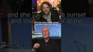 James Cameron describes the 10 minutes they had to shoot the iconic Titanic sunset scene #shorts