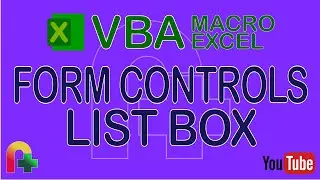 VBA Macro Excel - Form Controls - List Box