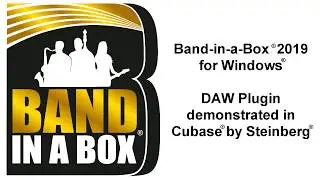 Band-in-a-Box® VST DAW Plugin for Windows®, demonstrated in Cubase®