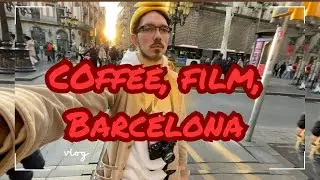 Christmas, Film photography, Coffee, Barcelona