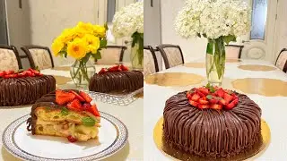 Самый вкусный Мега торт🔥🔥🔥выпросила для вас рецепт у шефкондитера.Заварной торт