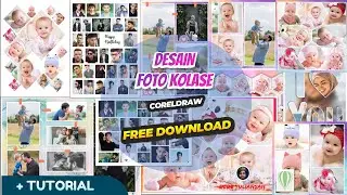 CARA MEMBUAT FOTO KOLASE DENGAN CORELDRAW X7 FREE DOWNLOAD