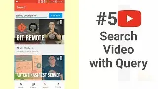 #5 Youtube API - Search Video with Query
