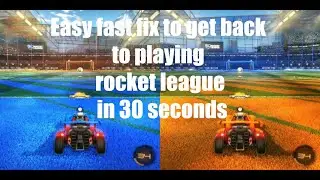 How to fix rocket league detecting your controller as player 2