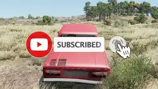 Едем на гору на запорожце-BeamNG drive.